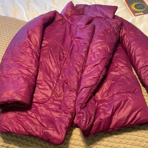 Purple/pink coat NORMAKAMALI - Picture 2 of 7